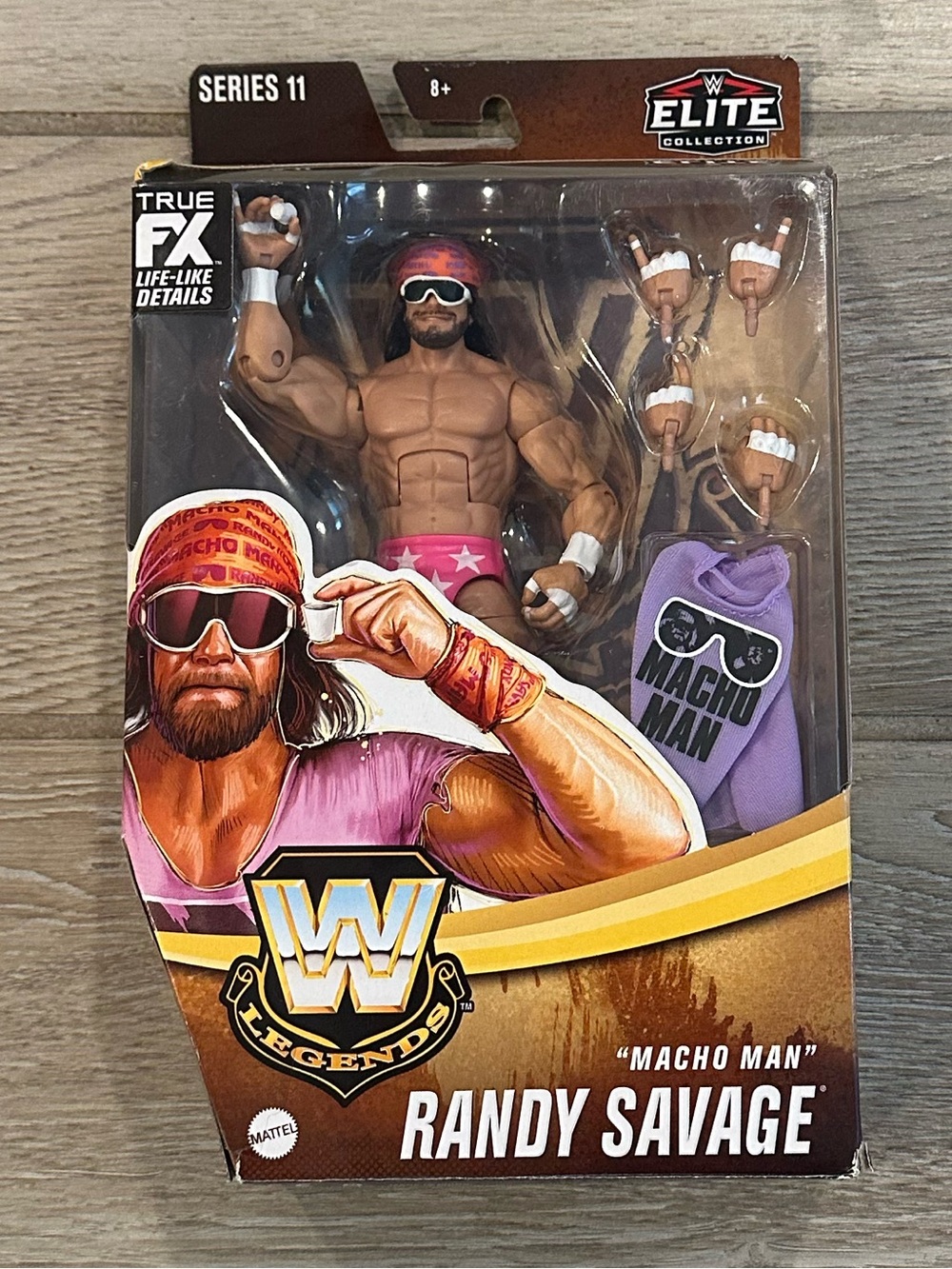 WWE Legends Elite Collection “Macho Man Randy Savage” Action Figure Series 11
